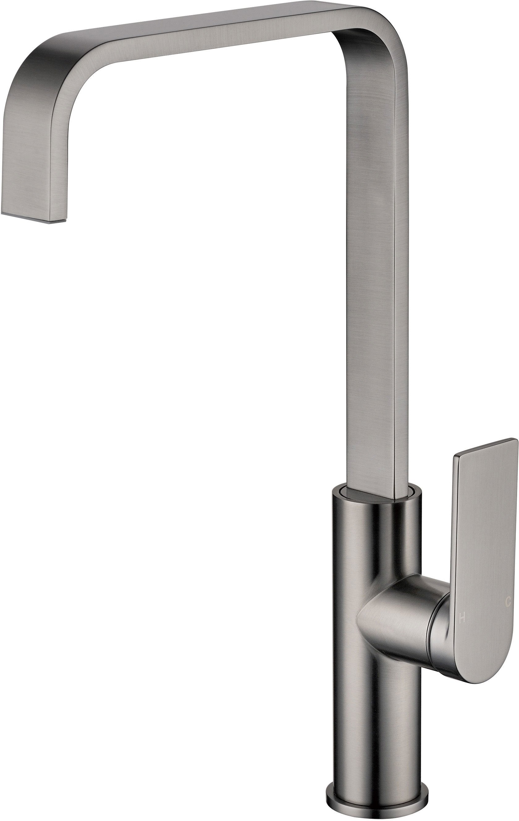 CASA Gooseneck Kitchen Mixer Tap Gunmetal CASA1001GM