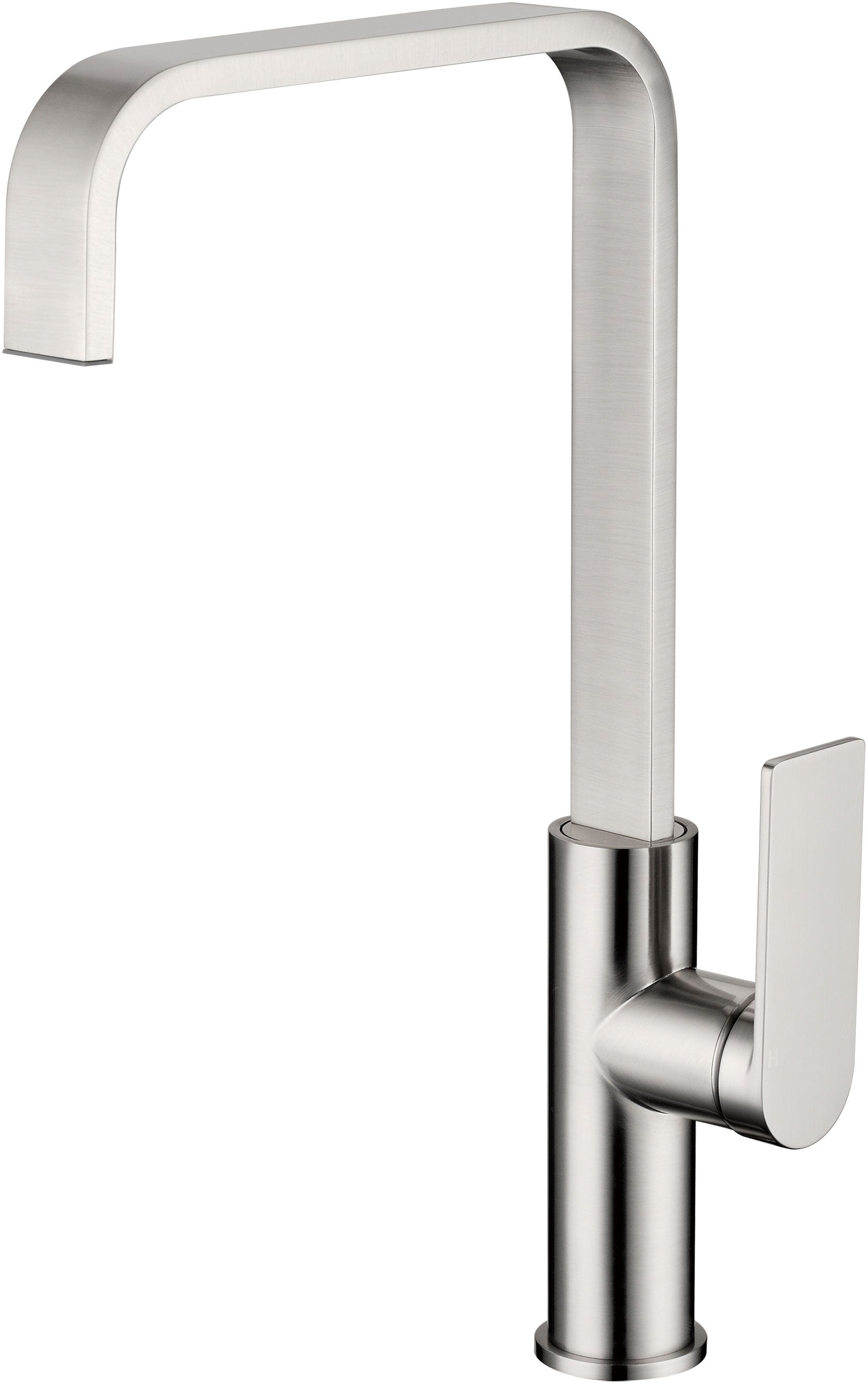 CASA Gooseneck Kitchen Mixer Tap Brushed Nickel CASA1001BN