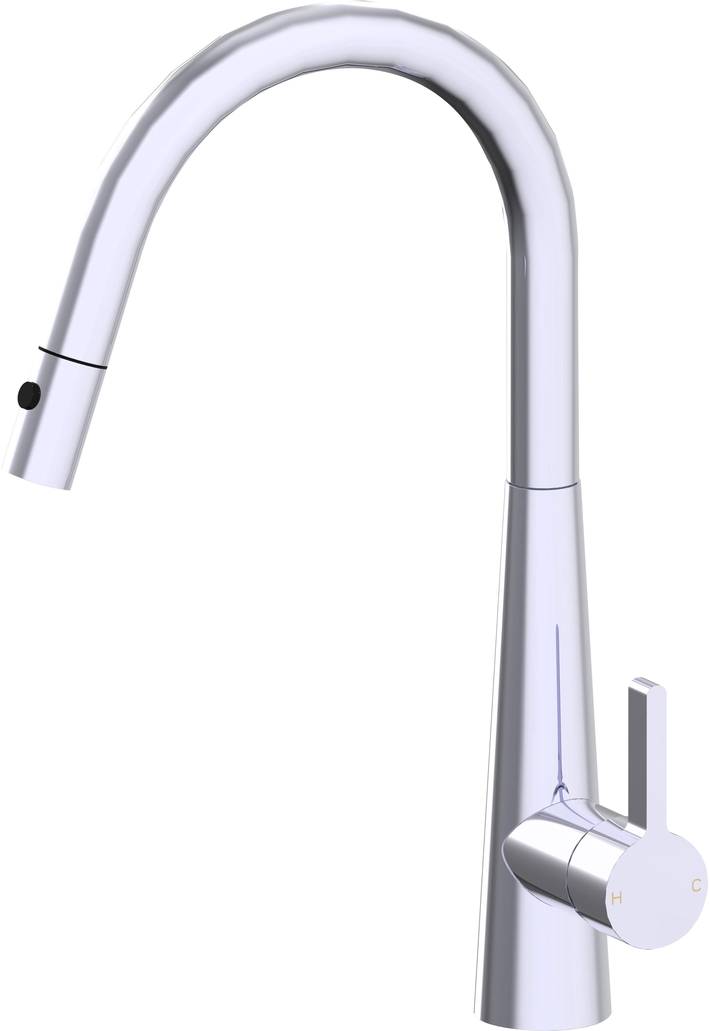 CASA Pull-out Kitchen Mixer Tap Chrome CASA1017SB
