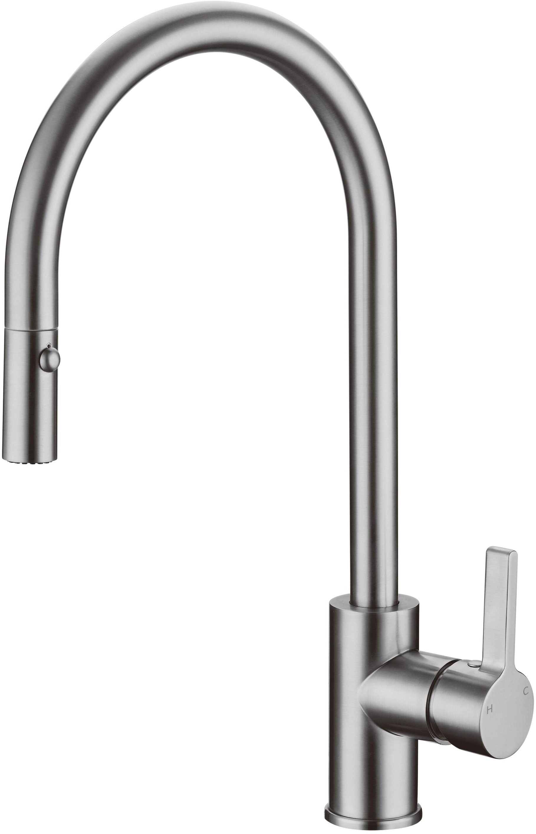 CASA Pull-out Kitchen Mixer Tap Brushed Nickel CASA1016SB-BN