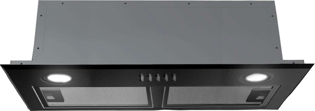 CASA 90cm Undermount Rangehood — Black UDMCA90B