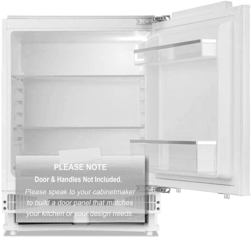 CASA 135L Fully Integrated Bar Fridge White CASAFI135W