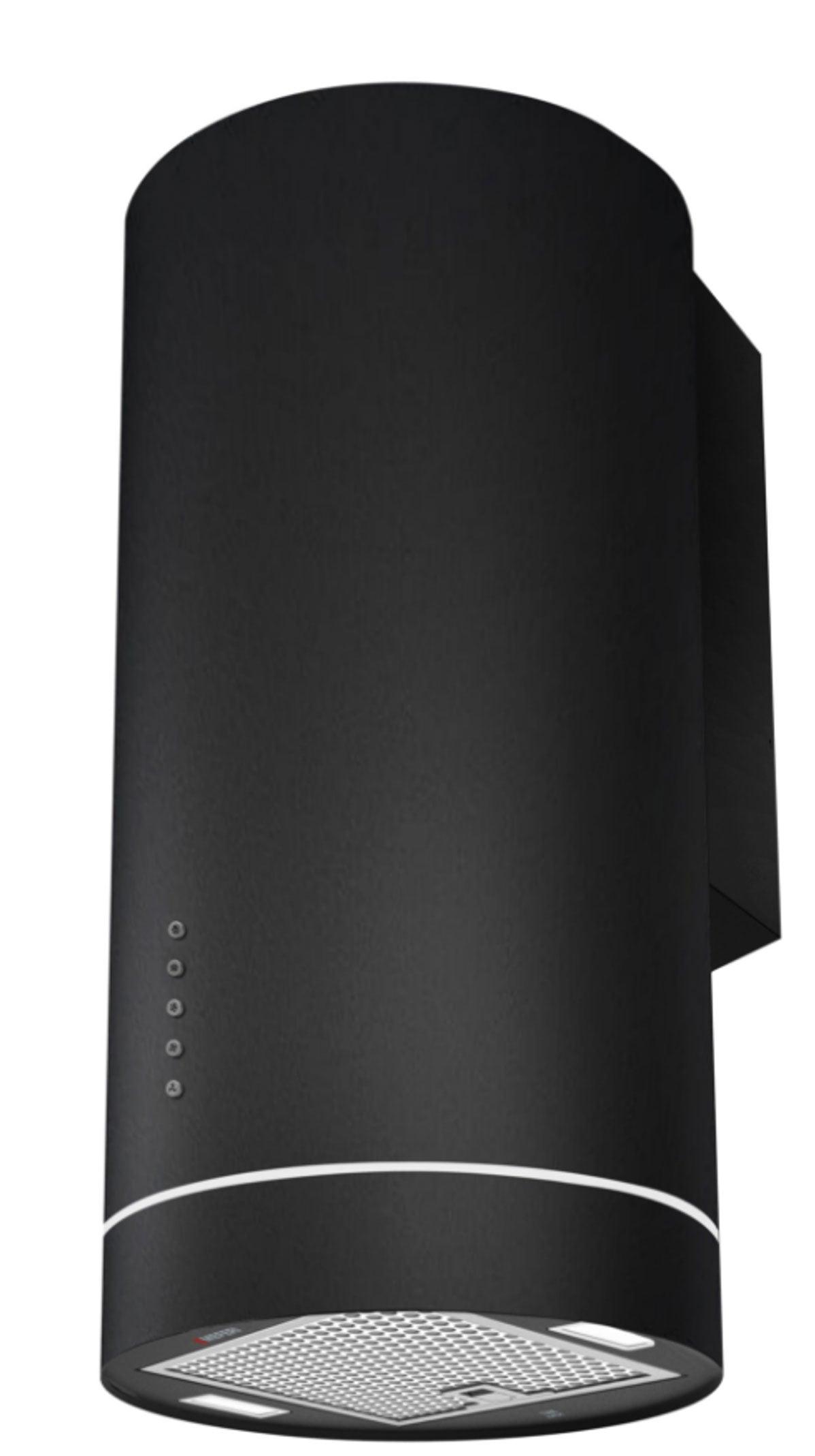 CASA 35cm Cylinder Wall-mounted Rangehood — Black CYLCA35BB