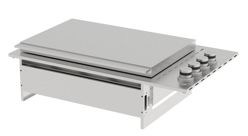 CASA 4 Burner Built-in Gas BBQ Grill — Brushed stainless steel 4CBBQSS