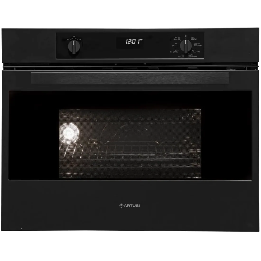 Brand New — Artusi 75cm Pyrolytic Built-Oven Matte Black AO750MBP
