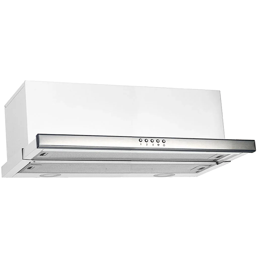 Brand New — Omega 90cm Stainless Steel Slideout Rangehood ORT91X