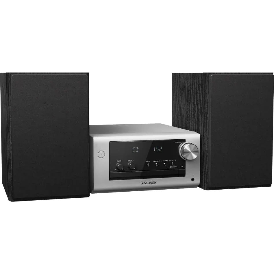 Brand New — Panasonic 80W CD Micro Audio System with Bluetooth SC-PM700GN-S