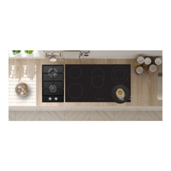Casa 90cm Black Ceramic Glass Electric Cooktop CA90FEG
