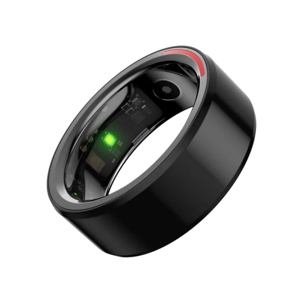 Ryze Element Black Smart Ring Size 8  RZ-RA08B