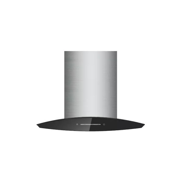 Robinhood 60cm Curved Wall Mounted Rangehood - Stainless Steel (Adonis/RHWC60TG)
