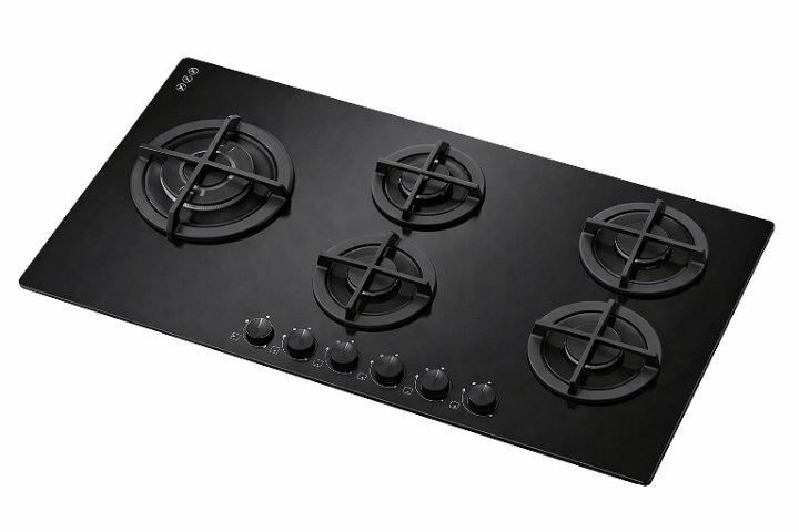 Casa 90cm Gas on Glass 5 Burners Cooktop GHB190CA