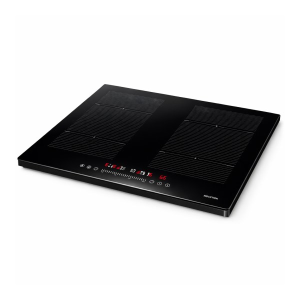 Casa 60cm 4 Zone Black Induction Cooktop CAS6012F
