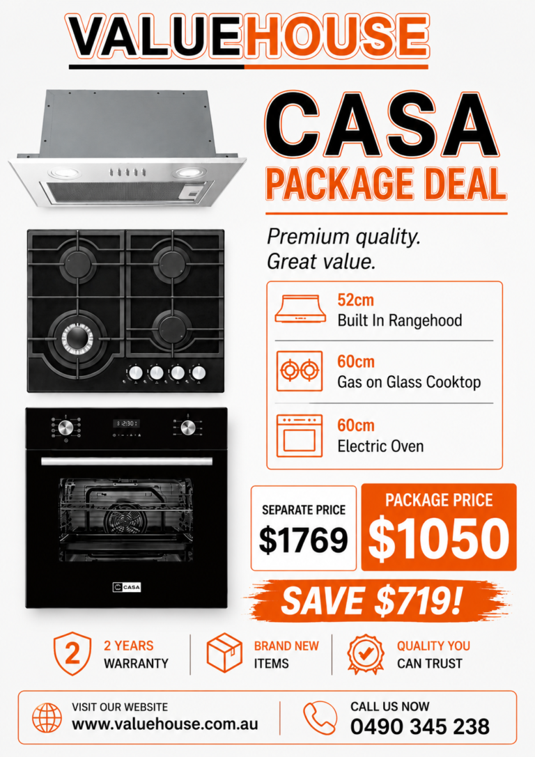 CASA Complete 60cm Kitchen Suite – CA60ED / GHB60CA / UDMCA52