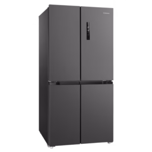 Westinghouse 496L Quad Door Fridge - matte charcoal black WQE4900BA