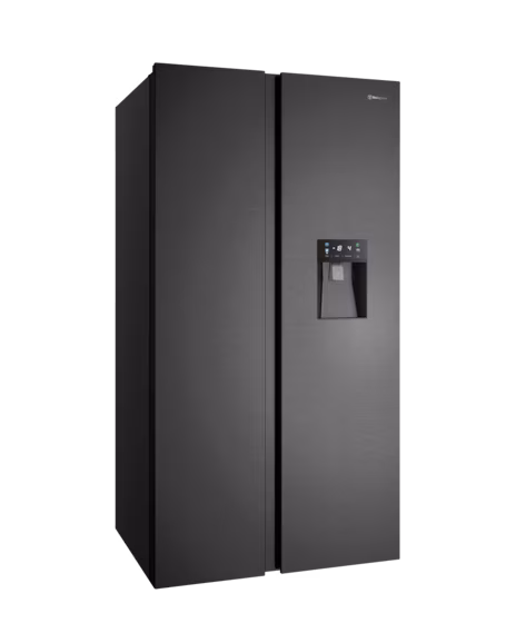 Westinghouse 619L Side by Side Fridge – Matte Black WSE6240BB