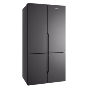 Westinghouse 564L Quad Door Fridge, Matte Charcoal Black WQE5700BD