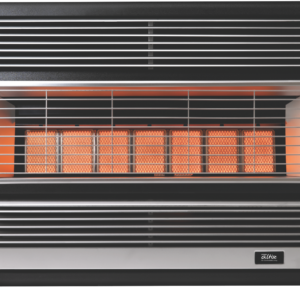 Omega Altise Brigadier 25MJ NG Radiant Convector Heater - Sliver Streak OABRFNGSS