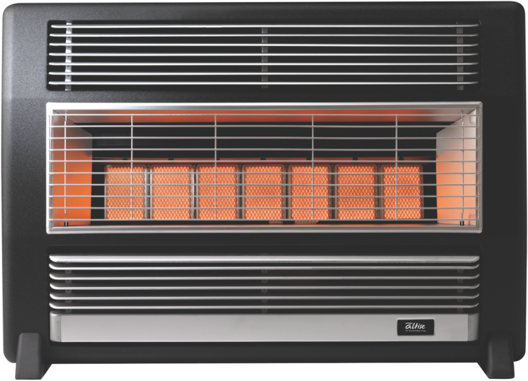 Omega Altise Brigadier 25MJ NG Radiant Convector Heater – Sliver Streak OABRFNGSS